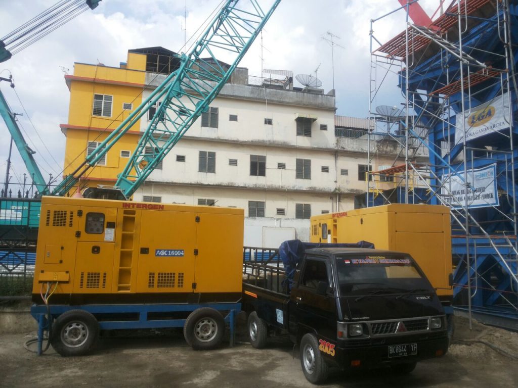 Intergen Genset 250 KVA Cummins di Deli Serdang Sumatera