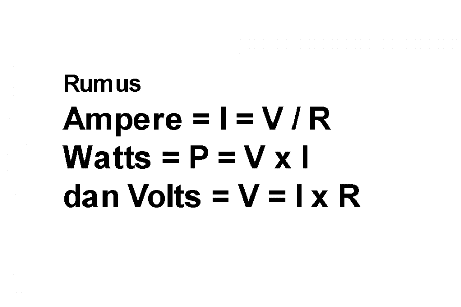 Perbedaan Ampere, Watt dan Volt dan Cara Menghitungnya | Distributor Genset