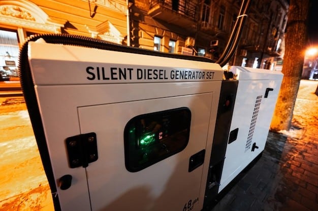 Ilustrasi genset silent