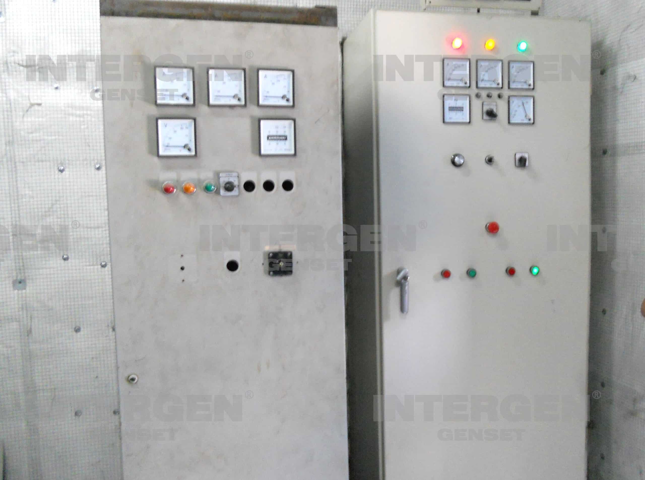 panel genset silent