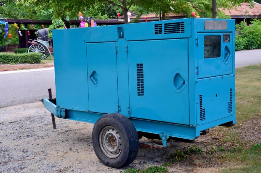 Genset di fasilitas publik