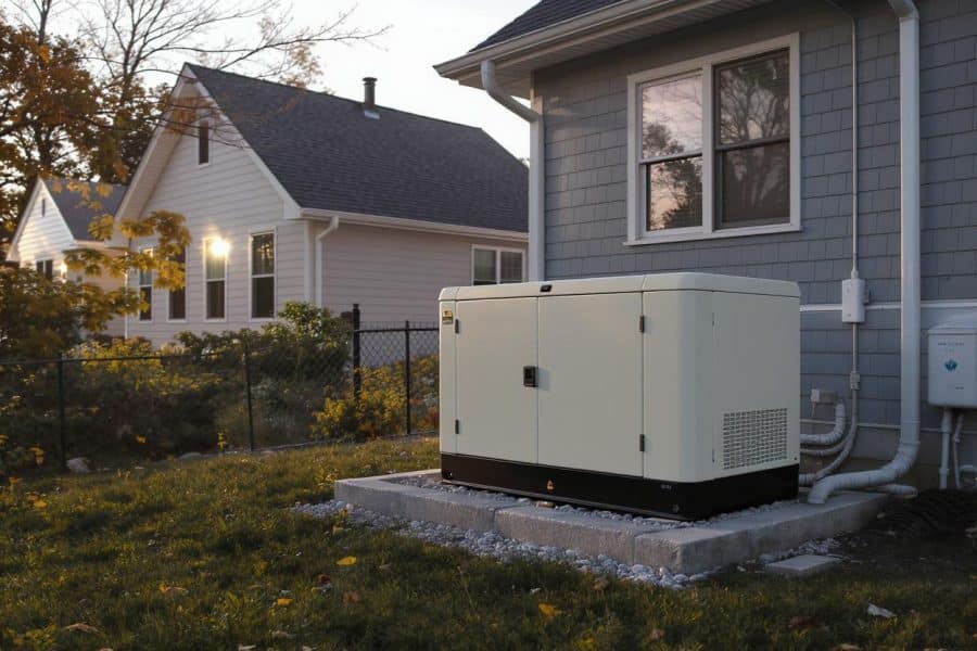Genset di pemukiman